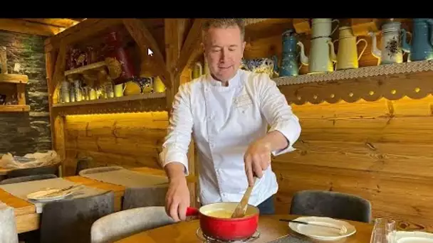 RECETTE. Tous les secrets de la fondue savoyarde avec le chef Laurent Métral