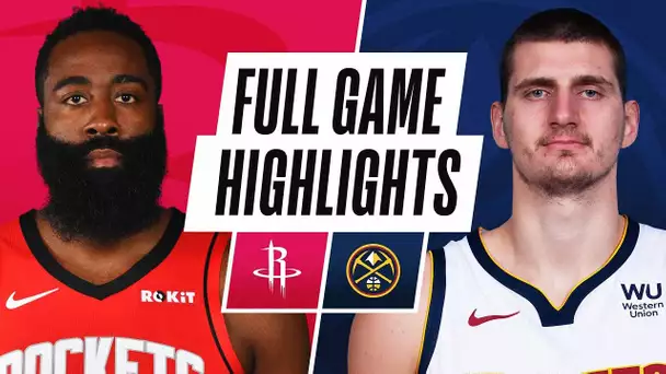 ROCKETS at NUGGETS | FULL GAME HIGHLIGHTS | December 28, 2020