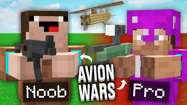 2 PRO VS 2 NOOBS SE COMBATTENT EN AVION ! - Avion Wars