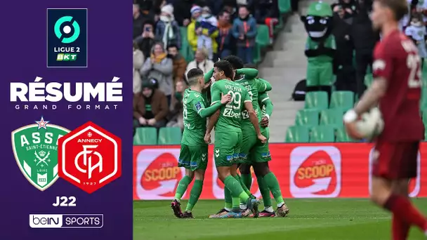 ⚽️ Résumé - Ligue 2 BKT : Saint-Etienne gagne un match immense contre Annecy