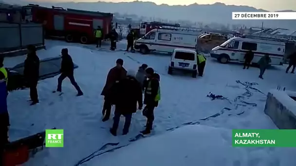Un avion de ligne s’écrase au Kazakhstan