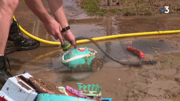 Pluies et inondations : Auberchicourt frappée durement par les intempéries