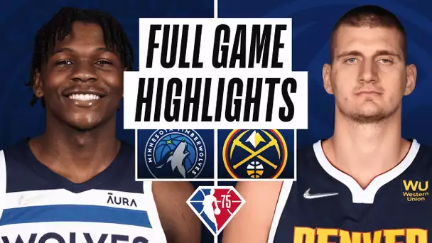 TIMBERWOLVES at NUGGETS | FULL GAME HIGHLIGHTS | December 15, 2021