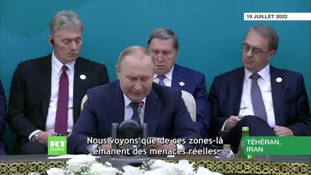 Vladimir Poutine s’exprime sur le terrorisme en Syrie lors d'un sommet au format Astana