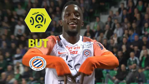 But Isaac MBENZA (21') / AS Saint-Etienne - Montpellier Hérault SC (0-1)  / 2017-18