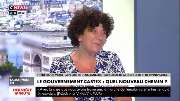 Frédérique Vidal : «C’est un gouvernement qui a été constitué pour répondre à la crise» #LaMatinale
