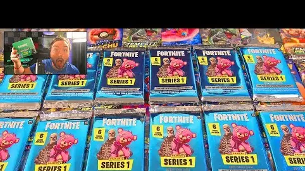 Ouverture de 12 PACK PANINI BATTLE ROYALE PANINI #2 ! OMG SKIN LÉGENDAIRE !!!