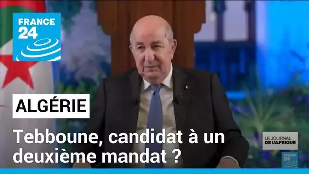 Algérie : Abdelmadjid Tebboune laisse planer le suspense sur une nouvelle candidature • FRANCE 24