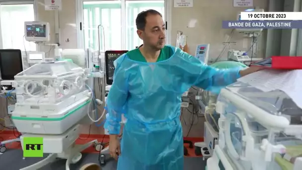 L'unité néonatale de l'hôpital Al-Shifa de Gaza est à court de fournitures en raison du blocus