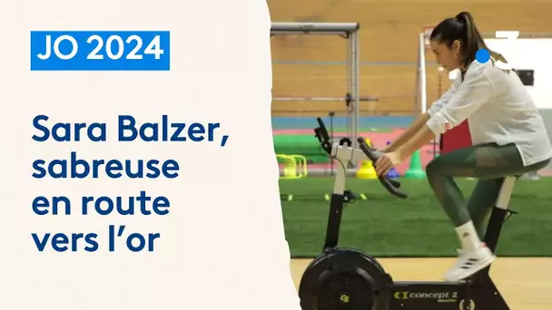 Escrime : Sara Balzer, sabreuse, en quête d'or olympique