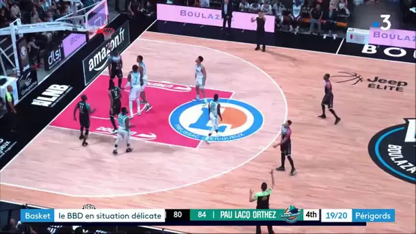 Basket : courte défaite de Boulazac face à Pau