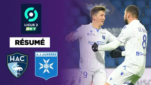 Résumé : Le Havre tient en échec Auxerre !