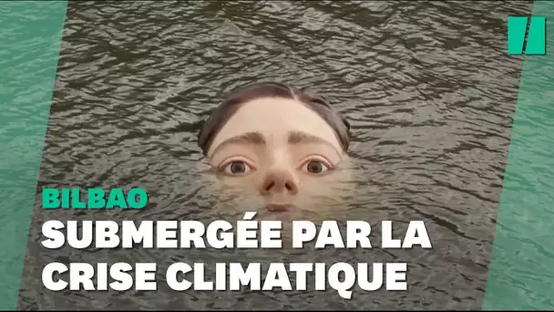 À Bilbao, cette sculpture interpelle les habitants sur la crise climatique