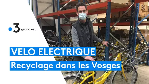 La start-up RECY'CLO se lance dans le reconditionnement de vélos électriques à Saint-Dié
