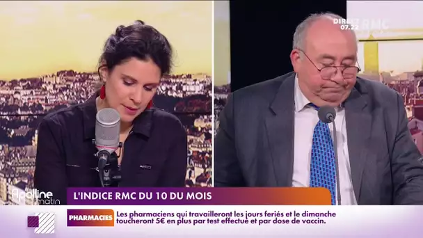 Que révèle l'indice RMC du 10 de mois aujourd'hui ?