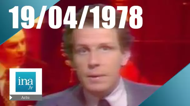 20h Antenne 2 du 19 avril 1978 |  Les recherches du corps d'Aldo Moro | Archive INA