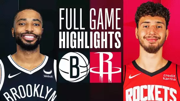 NETS at ROCKETS | FULL GAME HIGHLIGHTS | January 3, 2024