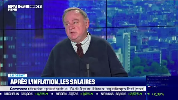 Le débat : Après l'inflation, les salaires