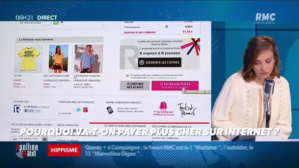 Pourquoi va-t-on payer plus cher sur internet ?