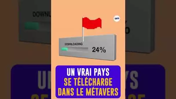 Ce pays se télécharge dans le métaverse ! #shorts #funfacts #cop27 #giec  #metaverse