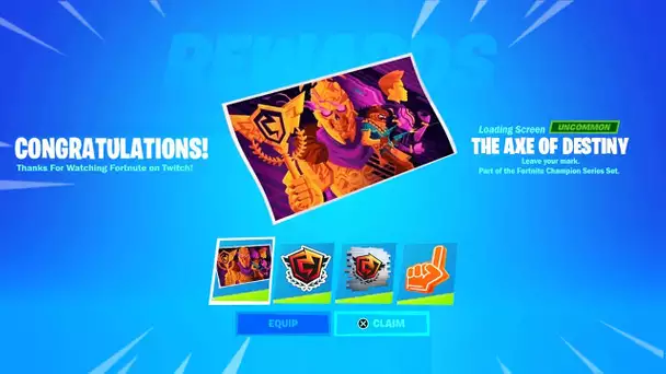 NOUVELLES RECOMPENSES POUR LES FNCS SAISON 5 ! (FORTNITE NEWS)