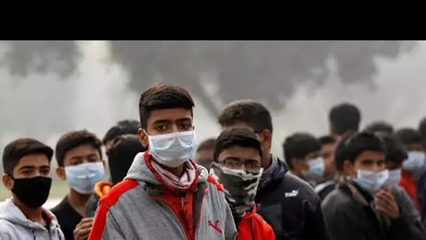 Pollution de l'air : les Indiens inquiets pour leur santé