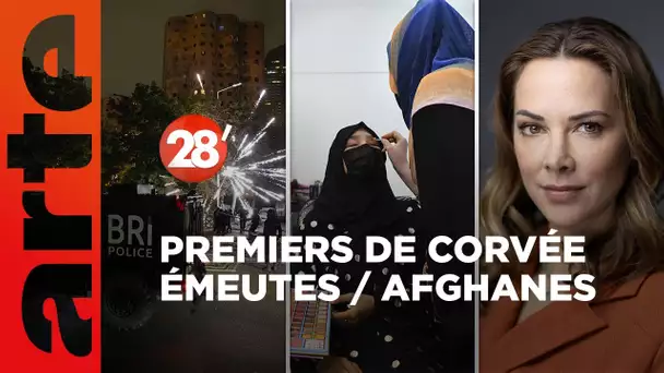 Mélissa Theuriau / Afghanes, les oubliées ? / Émeutes en France - 28 Minutes - ARTE
