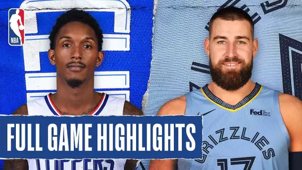 CLIPPERS at GRIZZLIES | FULL GAME HIGHLIGHTS | November 27, 2019