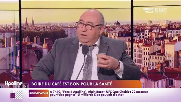 Le café est très bon pour la santé