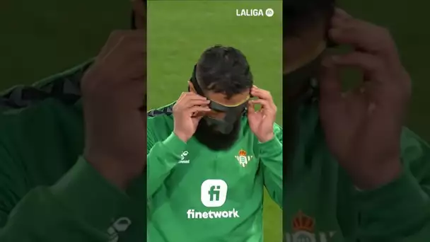 THE MASK OF FEKIR 🎭 #moments #realbetis