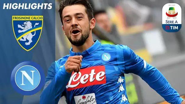 Frosinone 0-2 Napoli | Il Napoli sconfigge il Frosinone grazie a Mertens e Younes | Serie A