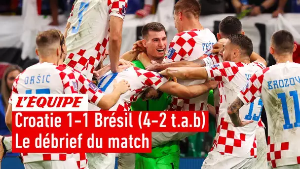 Croatie 1-1 Brésil (4-2 t.a.b) : Le débrief du match (Coupe du monde 2022)