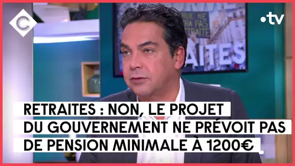 Retraite minimum à 1200 euros : une fausse promesse - L’édito de Patrick Cohen - C à vous-08/02/2023