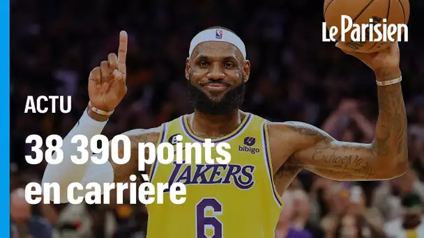 LeBron James devient meilleur marqueur de l’histoire de la NBA