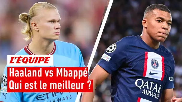 Haaland vs Mbappé : Qui est le meilleur ?