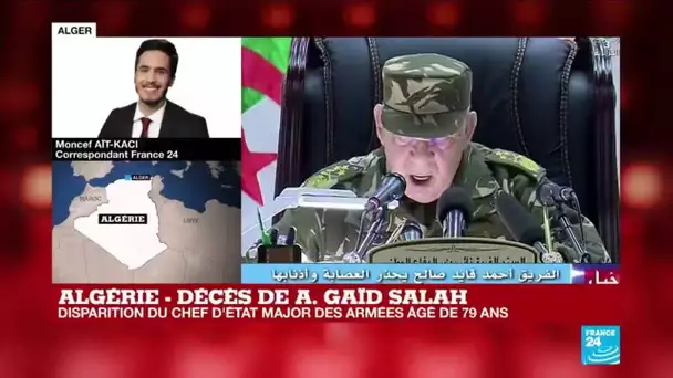 L'homme fort algérien, Ahmed Gaïd Salah, décède à l'âge de 79 ans