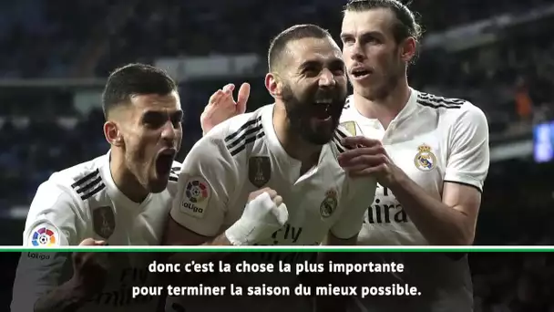 Real Madrid : Zidane se confie sur le futur de Benzema