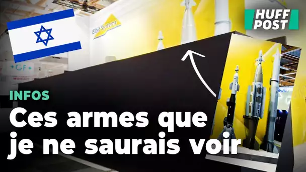 Au Salon du Bourget, les armes du pavillon israélien masquées juste avant l’ouverture de l’événement