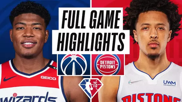 WIZARDS at PISTONS | FULL GAME HIGHLIGHTS | March 25, 2022