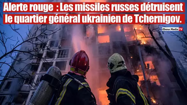 Attaque fatale : Les missiles russes détruisent le quartier général ukrainien.