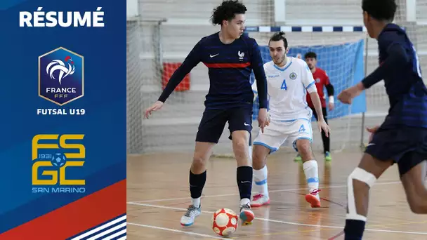 U19 Futsal Week : France-Saint-Marin (5-3), le résumé