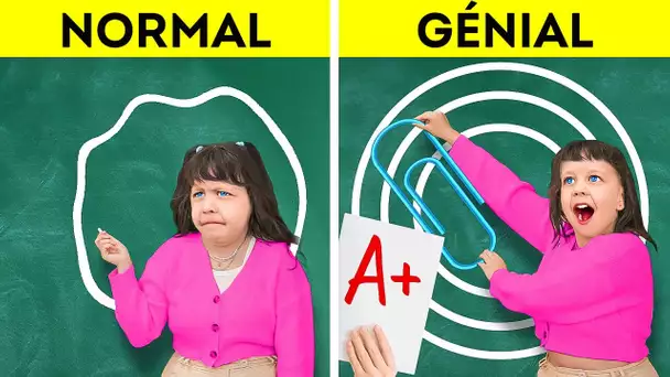 ASTUCES POUR LA RENTRÉE SCOLAIRE ! INCROYABLES ASTUCES POUR L'ÉCOLE ET LE BUREAU