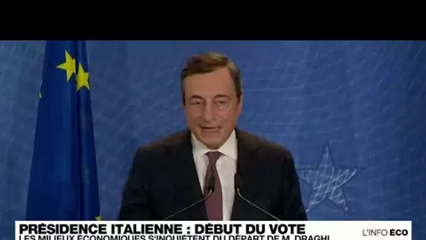 Italie : l'éventuel départ du chef du gouvernement Mario Draghi inquiète les milieux économiques