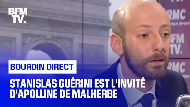 Stanislas Guérini face à Apolline de Malherbe en direct