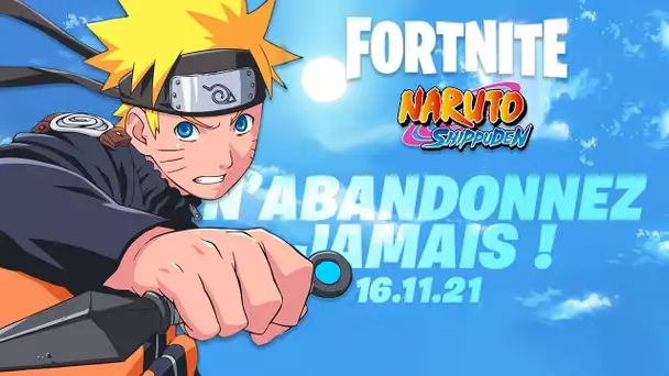 FORTNITE ANNONCE OFFICIELLEMENT LE SKIN NARUTO !