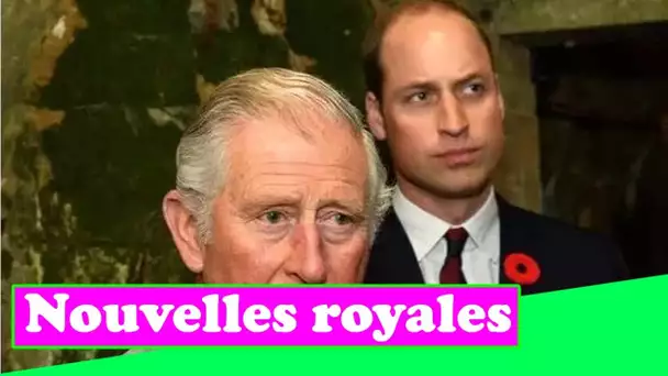 Charles a admis que William "m'a réduit aux larmes" lors d'une conversation sur la succession royale
