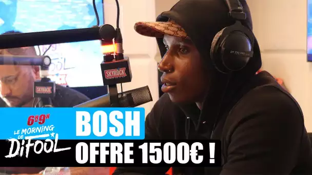Bosh offre 1500€ à une auditrice ! #MorningDeDifool