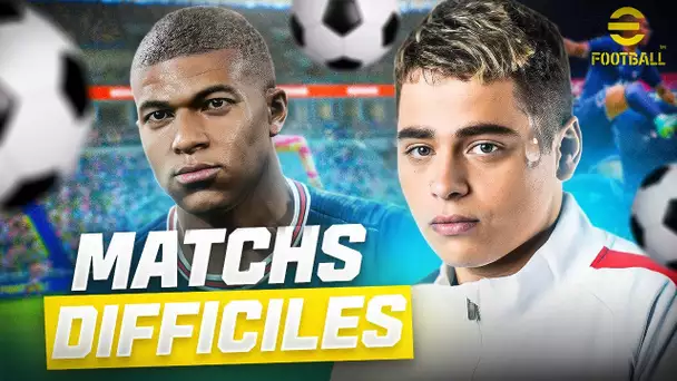 LES PREMIERS MATCHS VRAIMENT DIFFICILES ARRIVENT SUR EFOOTBALL