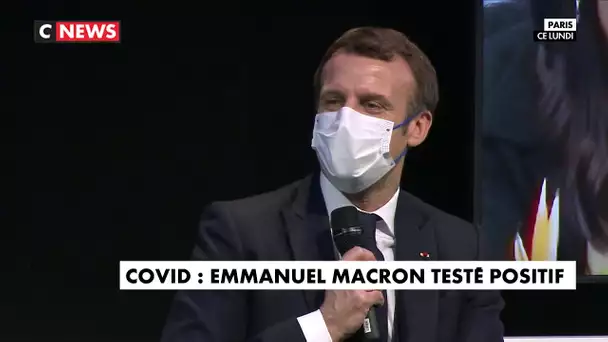 Covid : Emmanuel Macron testé positif