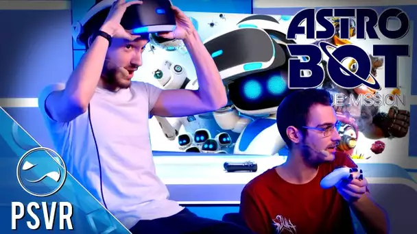 Hugo plonge Laink dans l&#039;univers VR avec Astro Bot ! - PSVR #3